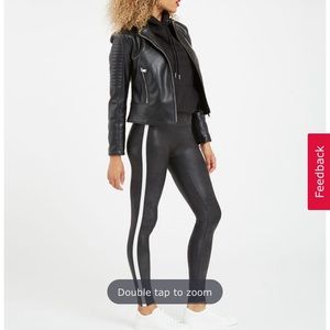 SPANX faux leather legging
